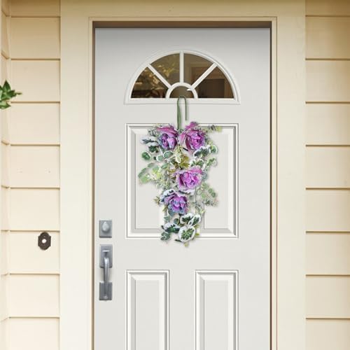 Sunflower Teardrop Swag Front Door Decor 275 Inch