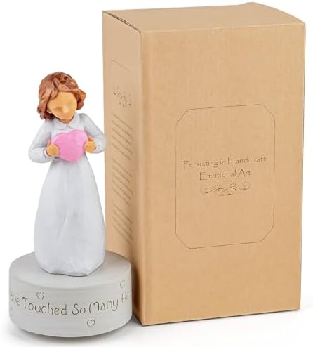AIDLNS Music Box for Girls Love Heart Figurine