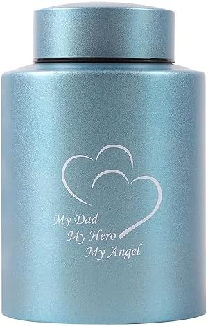 Medium Stainless Steel Cremation Urn - Keepsake Funeral Urn