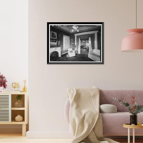 Historic Framed Print of Judge Oliver J Semmes House