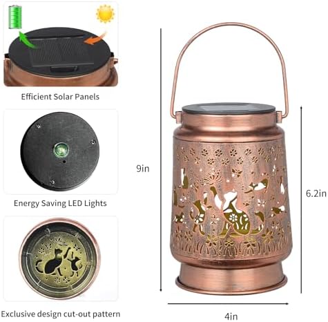 Styleonme Solar Light with Cat Design