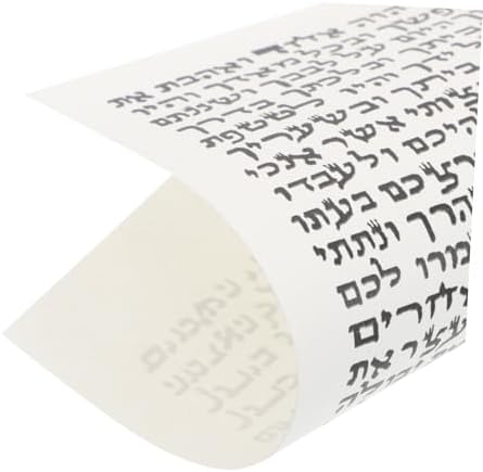 IMIKEYA 50pcs Jewish Mezuzah Scroll Wall Decor for Home