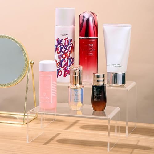 5Pcs Acrylic Risers Display Stands for Home Decor