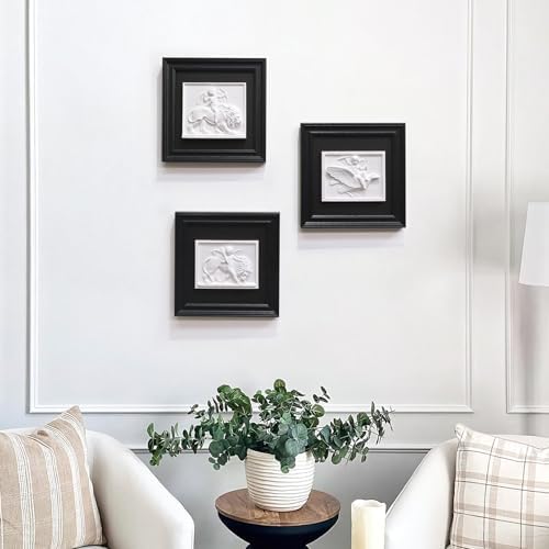 Folkor Life Wall Art Sculpture Classic Cupid Arrow with Black Frame