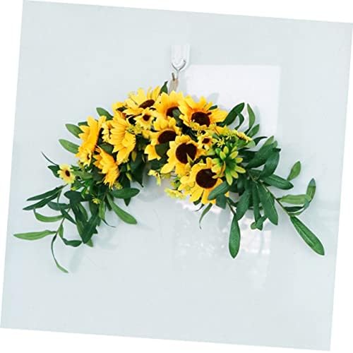 Artificial Sunflower Swag for Wedding Backdrop and Home Decor
