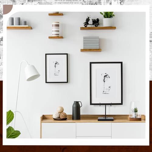 Black Metal Frame Holder for Art and Sign Display