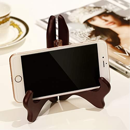 Tatuo 4 Pack Red Wooden Easel Display Stand