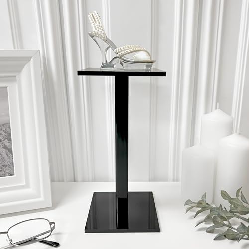 Plymor Clear Acrylic Square Riser Display Stand