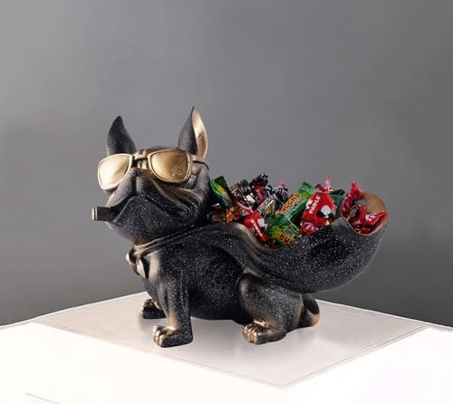 Cool Dog Decoration Resin Showpiece for Home Table