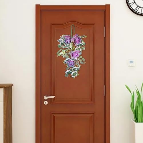 Sunflower Teardrop Swag Front Door Decor 275 Inch