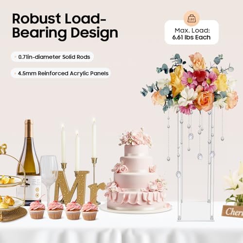10PCS 236 Inch High Wedding Flower Stand
