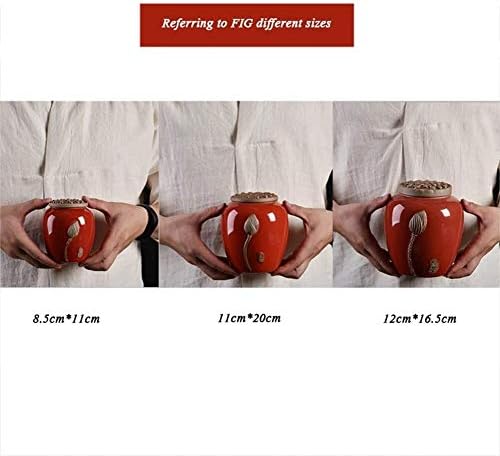 EliteBloom Classic Cremation Urns Ceramic Decorative Urns H-11cm