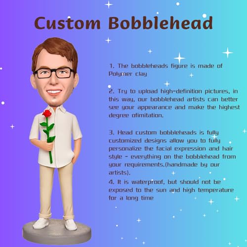 Custom Bobblehead Figurine for Couples - Handmade Personalized Sculpture Gift