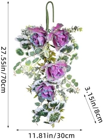 Sunflower Teardrop Swag Front Door Decor 275 Inch