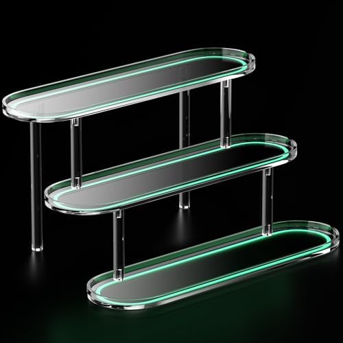 Glowing Acrylic Riser Display Shelf for Funko-POP Figures