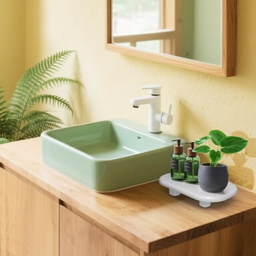 Sopicoz Wood Display Riser 9 Inch White