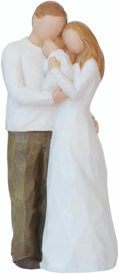 New Parent Baby Figurine Gift Statue Sculpted Figurine