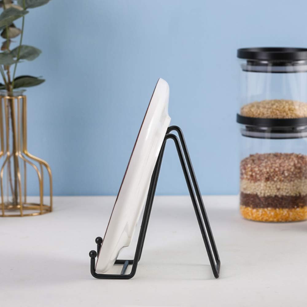 Artliving Plate Stands 6 Inch Black 6 Pack