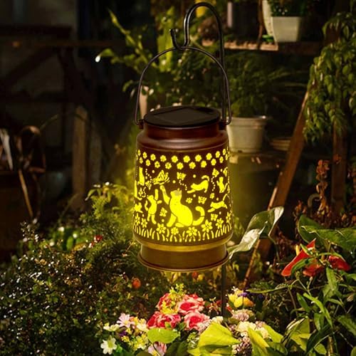 Styleonme Solar Light with Cat Design