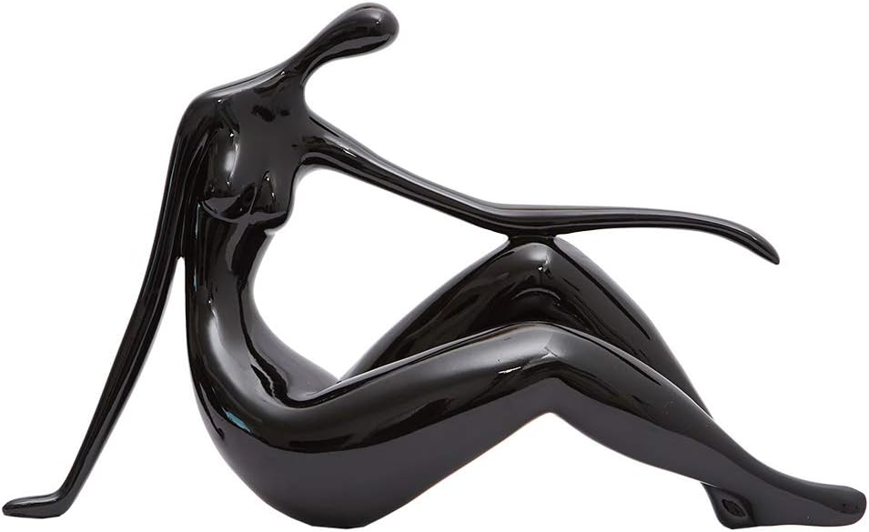 HAUCOZE Lady Sculpture 14 Inch Polyresin Statue