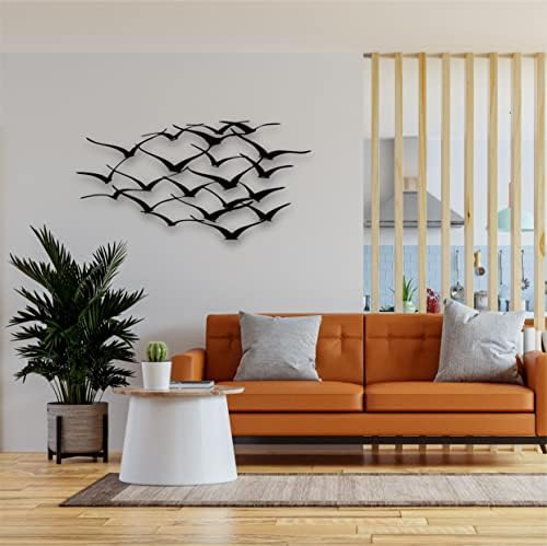 DEKADRON 3D Metal Wall Art Cranes Sculpture