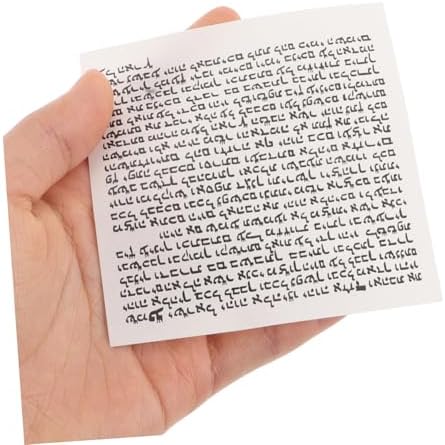 IMIKEYA 50pcs Jewish Mezuzah Scroll Wall Decor for Home