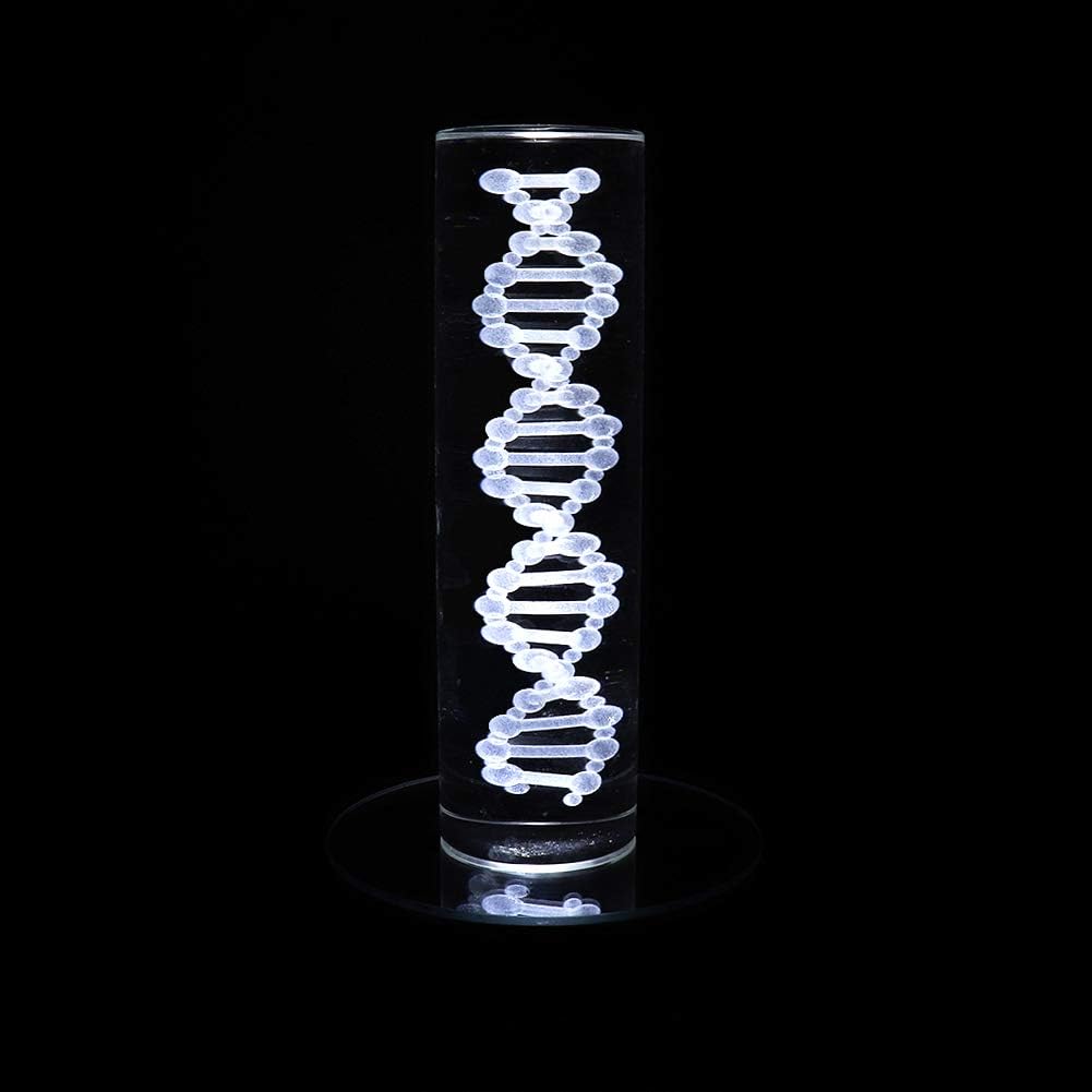 LED Black Display Base for Crystal Glass Art Statues