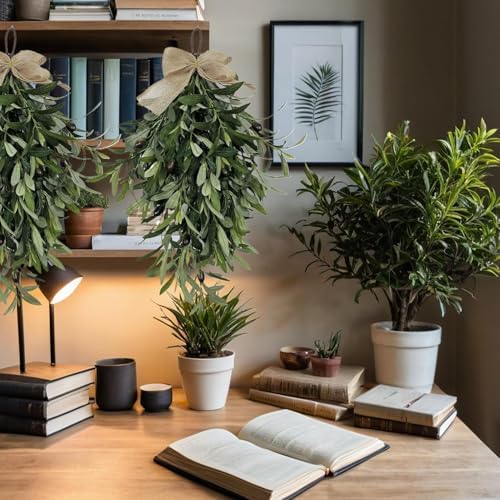 60cm Artificial Olive Teardrop Wreath Decor