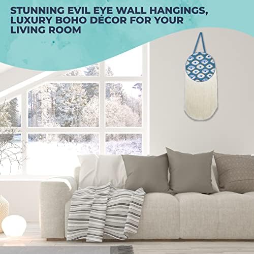 Walbrook Evil Eye Wall Decor - Boho Beaded Hanging Charm