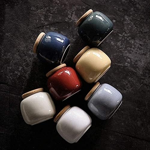 Handmade Ceramic Urn with Engraving for Human Ashes