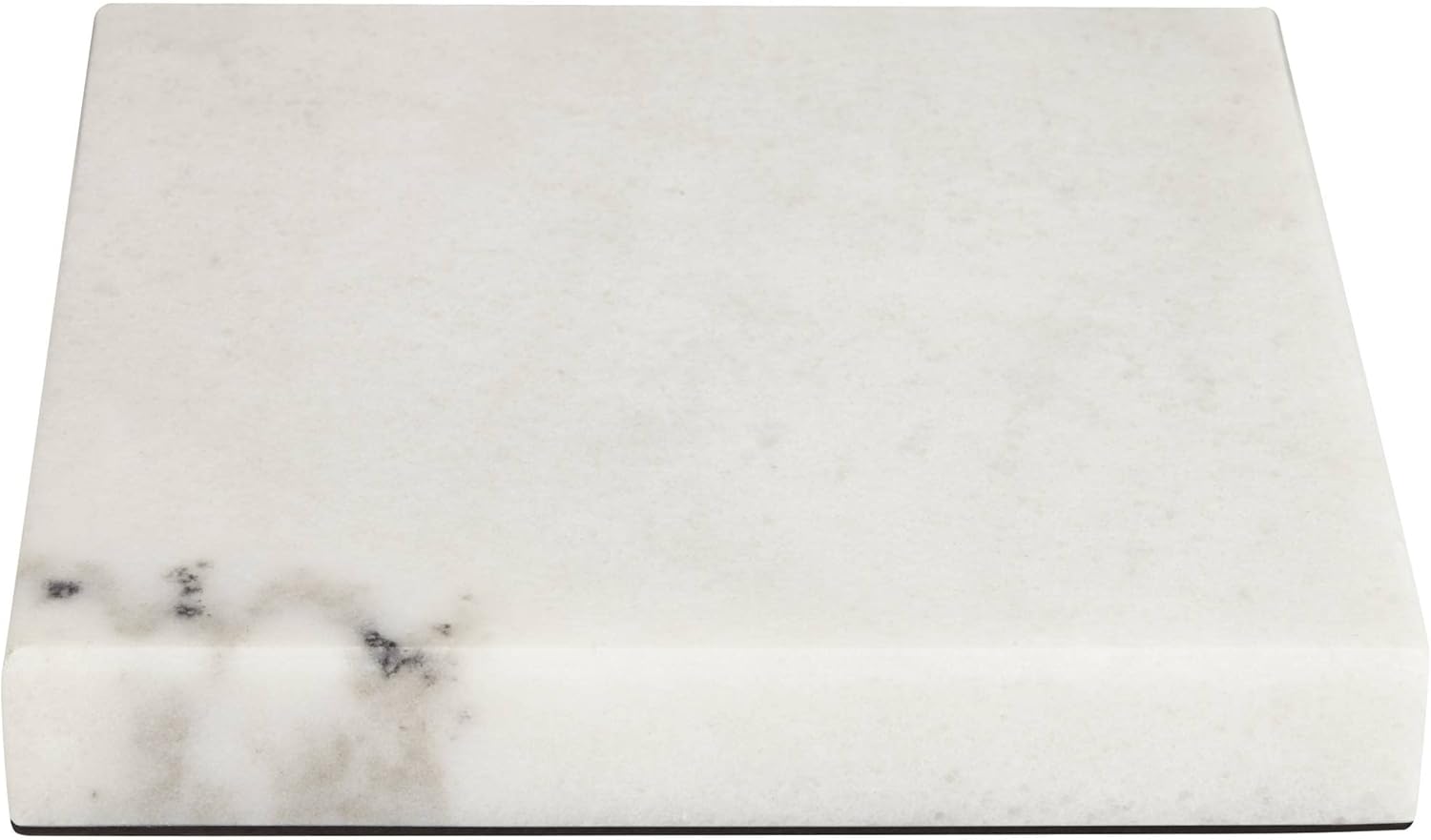 360 Lighting 8 Inch Square Lamp Riser White Marble