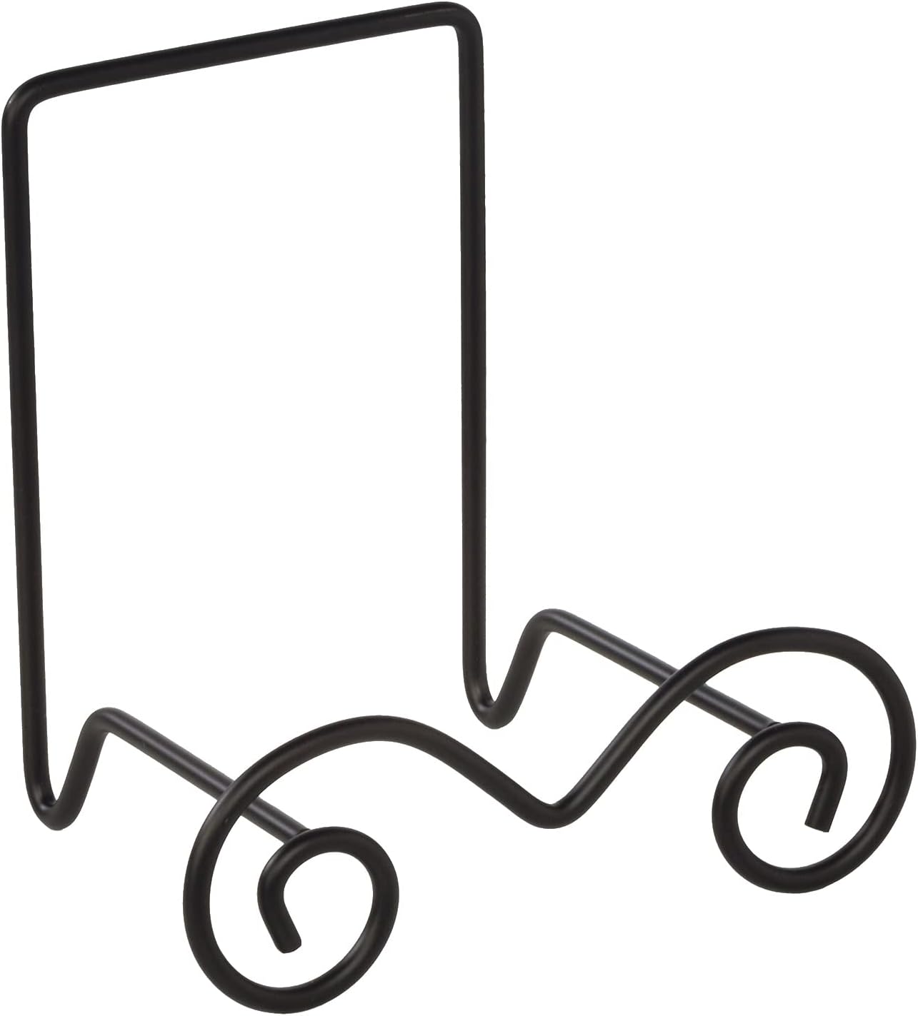 TRIPAR Large Square Black Wire Easel - 77 Inch Depth