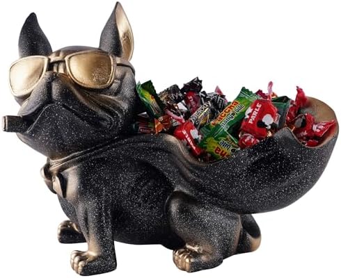 Cool Dog Decoration Resin Showpiece for Home Table
