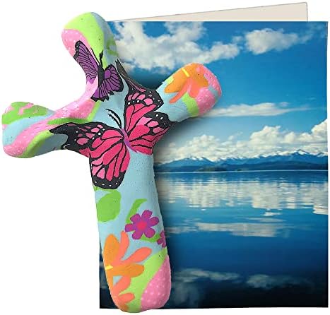 Calypso Studios 55 Inch Butterfly Garden Comforting Clay Cross