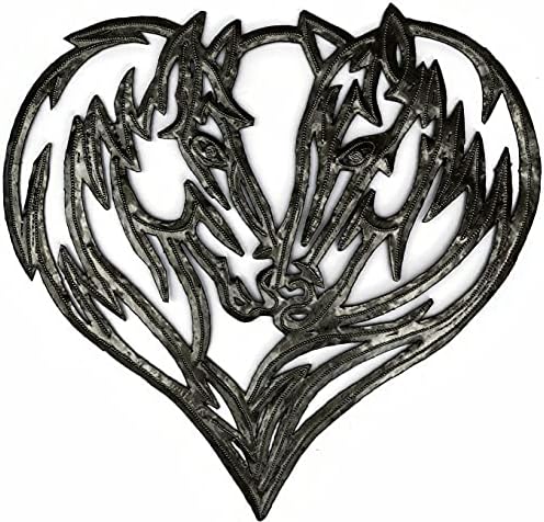 Horse Family Wall Hanging Metal Art by Its Cactus