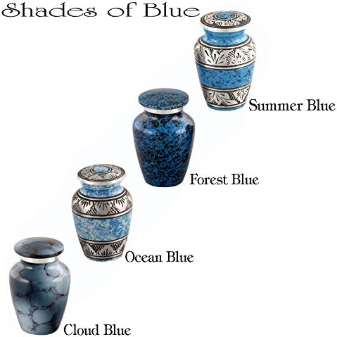 Forever in Our Hearts Classic Keepsake Urns Set of 4