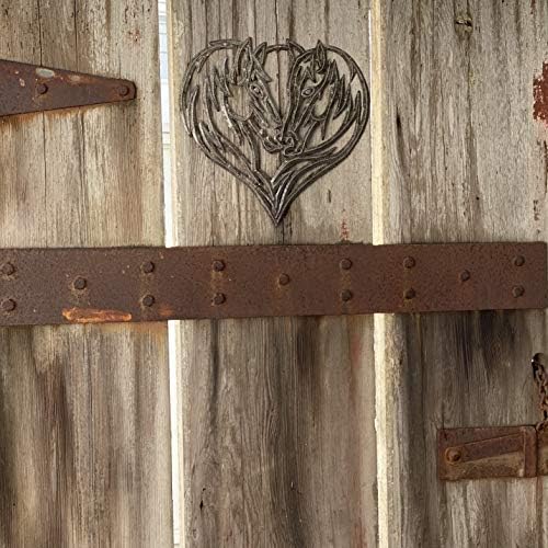Horse Family Wall Hanging Metal Art by Its Cactus