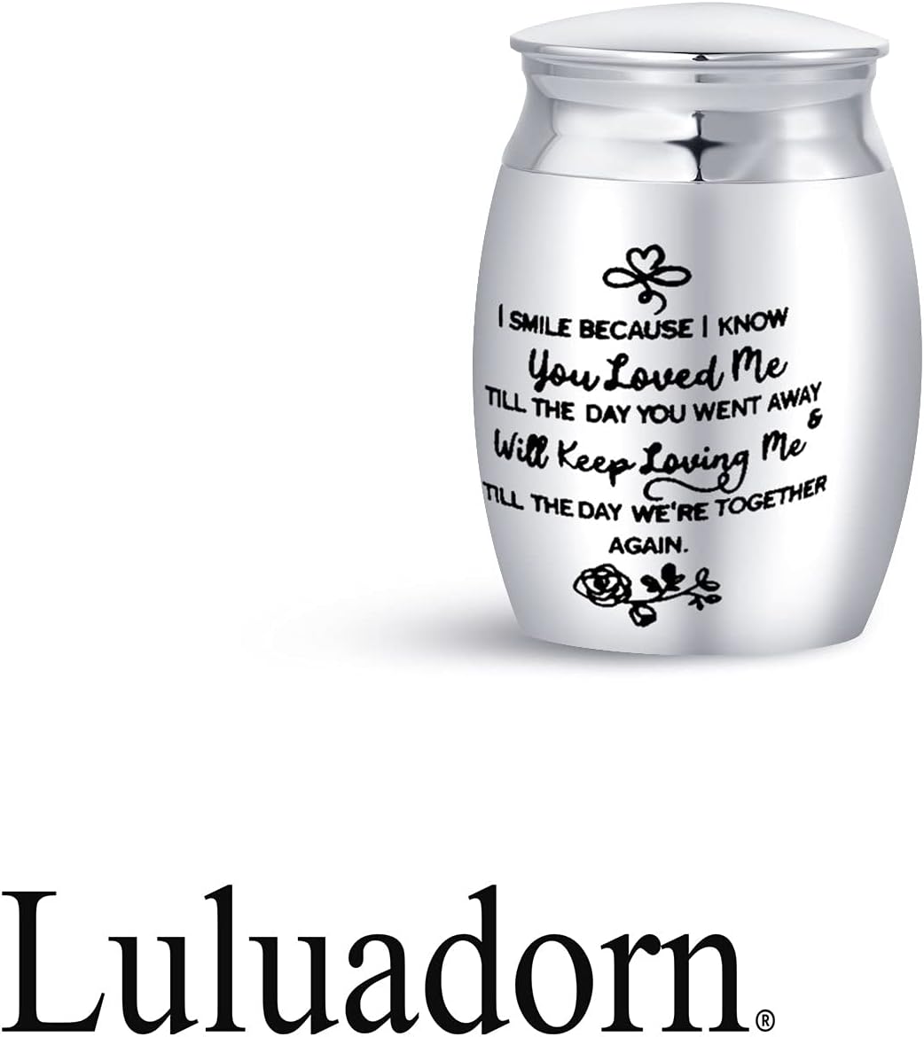 Keep Loving Mini Cremation Urn for Human Ashes