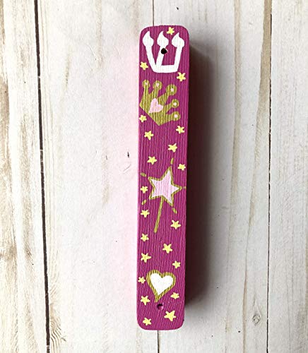 Princess Mezuzah - Handmade Scroll Case for Home Blessing