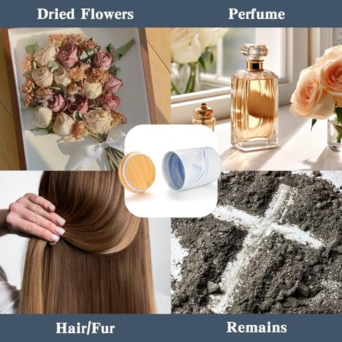 SOITIS Ceramic Urn for Human Ashes 413 Inch Memorial Keepsake Urn