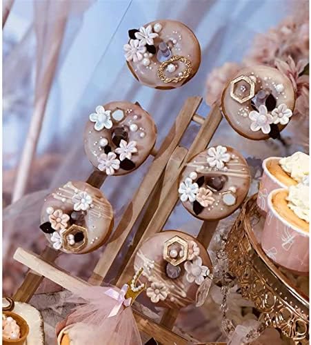 Acrylic Donut Wall Display Stand with Easel