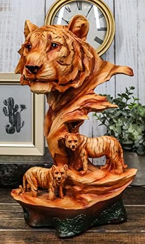 Ebros Gift Large Bengal Tiger Resin Sculpture 1175 Inches Tall