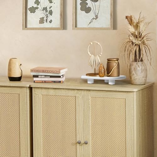 Sopicoz Wood Display Riser 9 Inch White