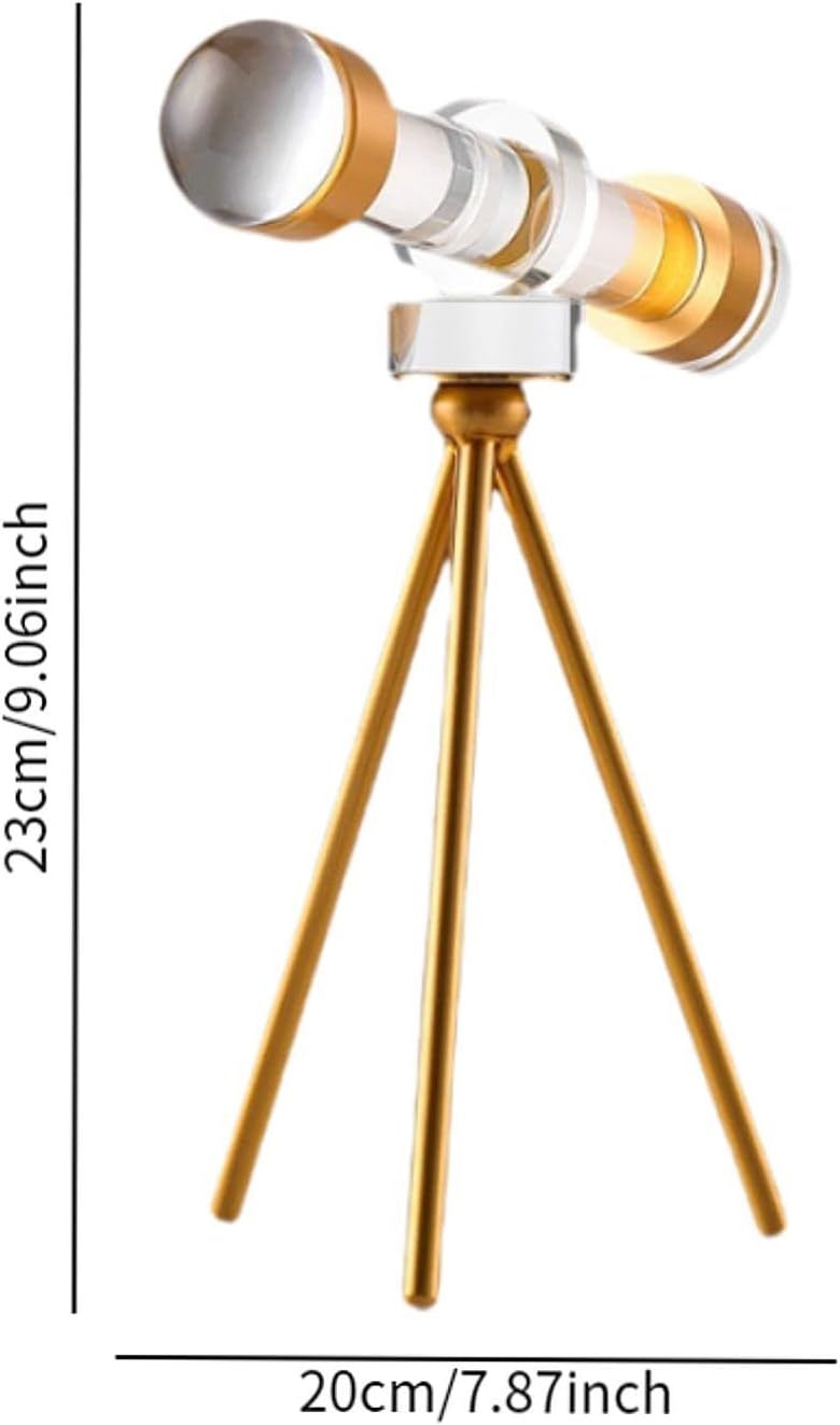 Modern Telescope Sculpture for Office and Home Decor