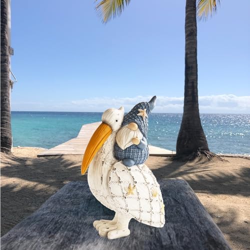 115 Inch Pelican Gnome Decor Figurine