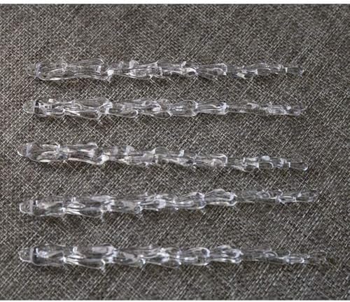 25 Pc Clear Icicle Ornament Set
