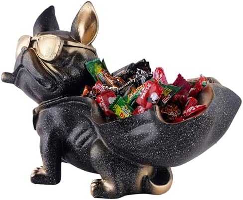 Cool Dog Decoration Resin Showpiece for Home Table