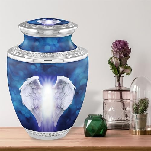 Angel Wings Cremation Urns for Adult Ashes - Handcrafted Elegance