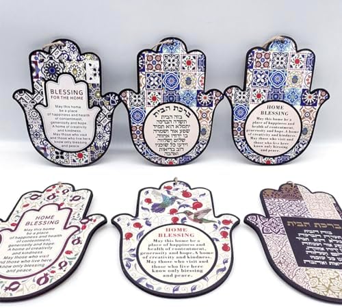 ArancioneandQ Hamsa Hand Wall Decor 71 Inch