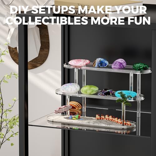 Glowing Acrylic Riser Display Shelf for Funko-POP Figures